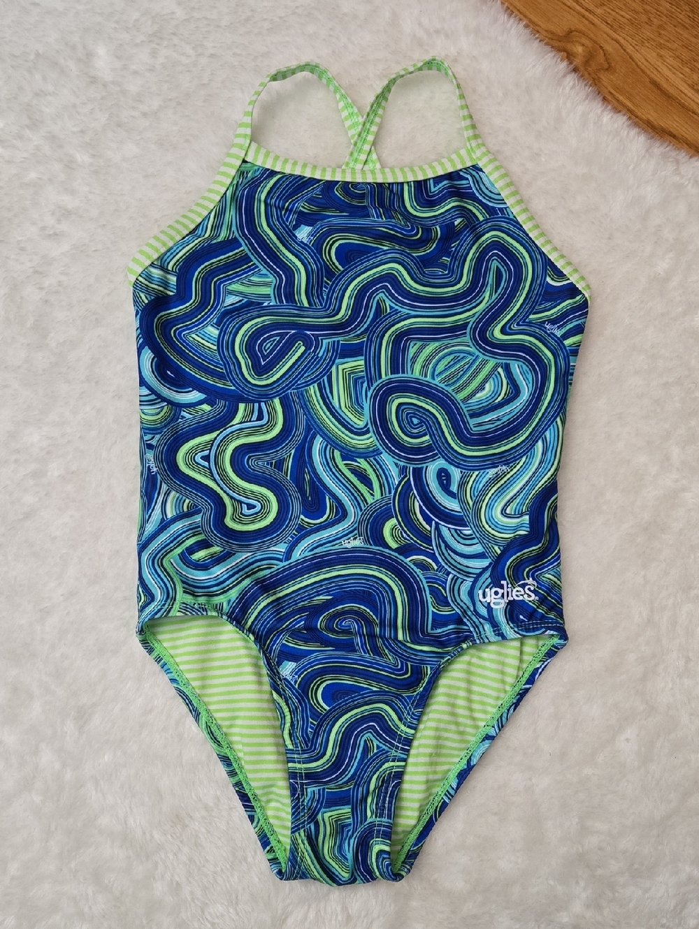 Uglies Blue/Green One Piece Swimsuit